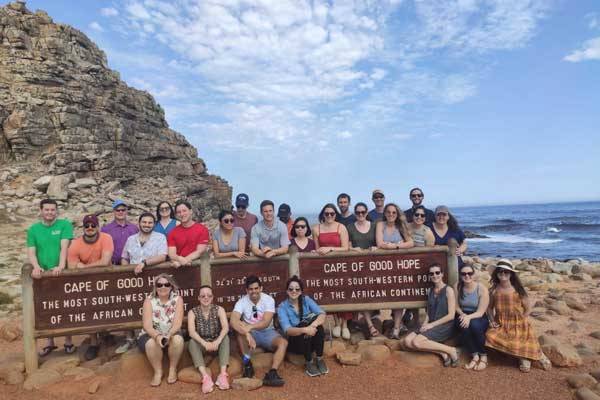 VSB MBA Students at the Cape of Hope in South Africa