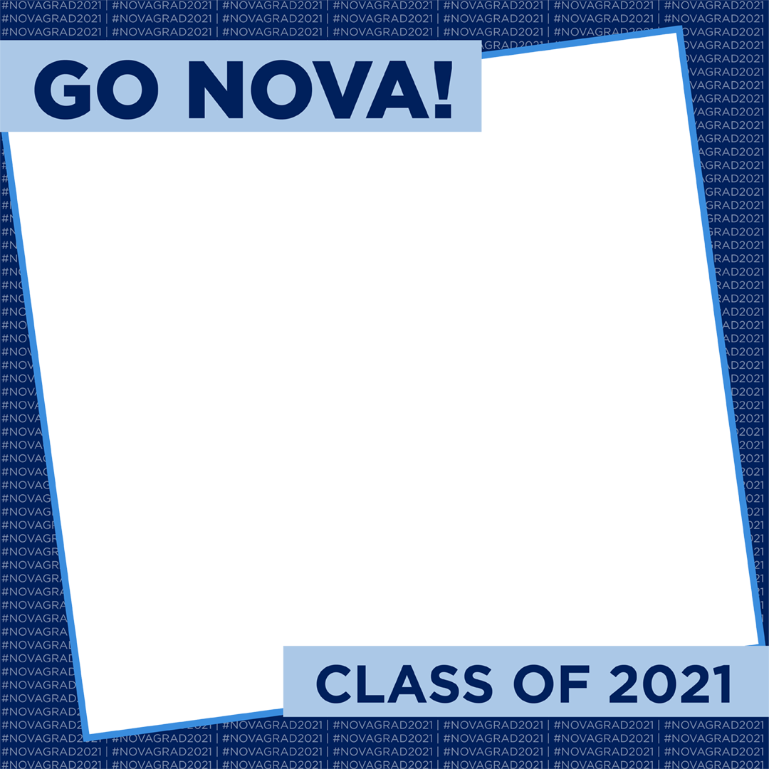 Go Nova class of 2021 Facebook Frame