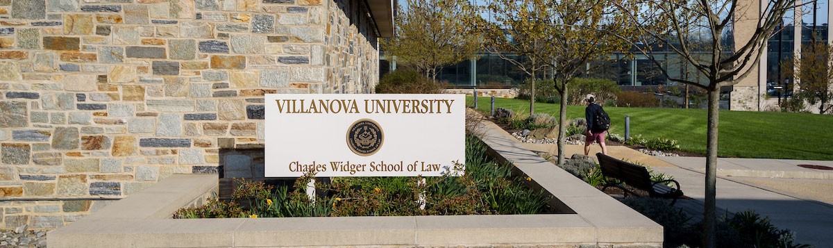 Sign outside the law school