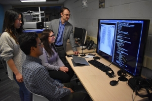 Villanova graduate Computer Science students are designing algorithms to improve the efficiency and scope of medical imaging analysis.