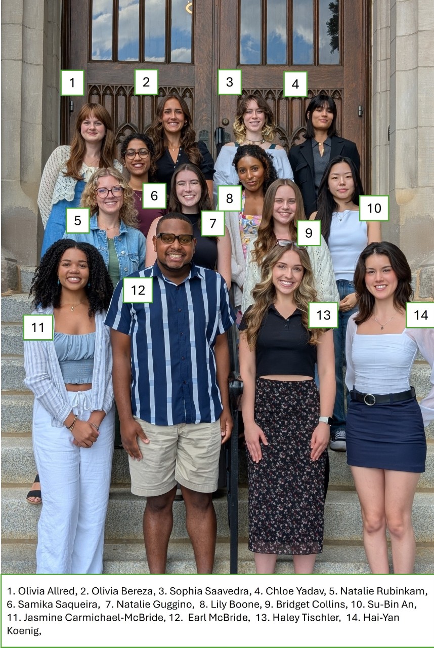 Group photo of Psychology master's students entering in the fall of 2024 Group photo of Psychology master's students entering in the fall of 2024