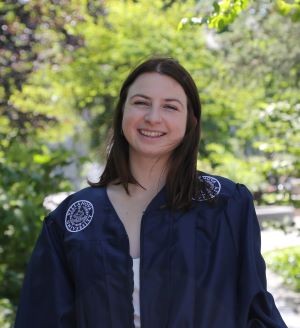 Lydia Becker earned the Edwin Sutherland Medallion of Excellence in Criminology