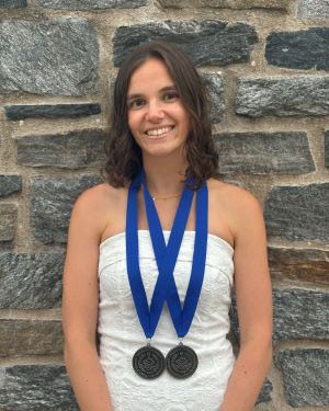 Paisley Hahn earned the Edwin Sutherland Medallion of Excellence in Criminology