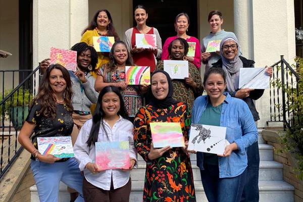 Participants from the 2022 Women Immigrant Faculty Praxis Retreat