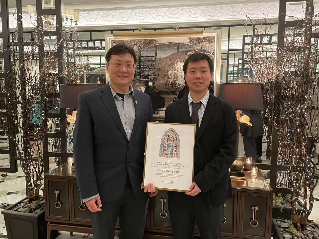 Bo Li, PhD, and Liang Zhao, PhD, Develop Groundbreaking Technique for Depositing Micro- and Nanomaterials Onto Diverse Substrates