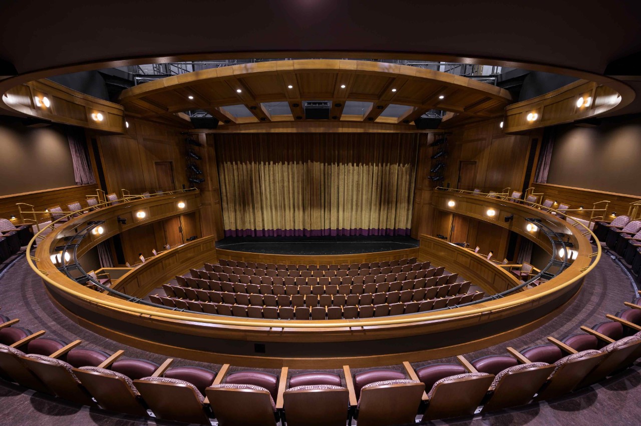 image of the Proscenium theater view from the stage
