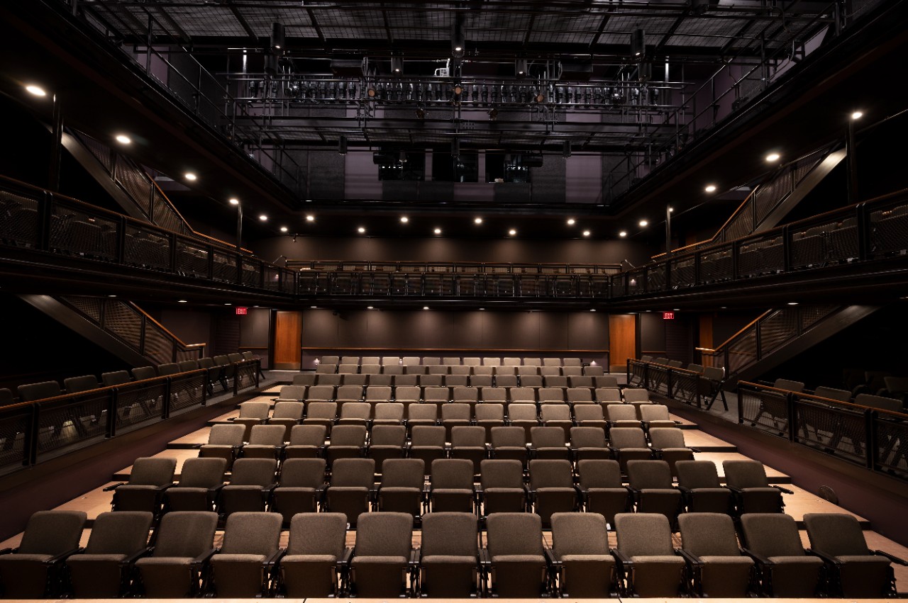 image of the courtyard theater view from the stage