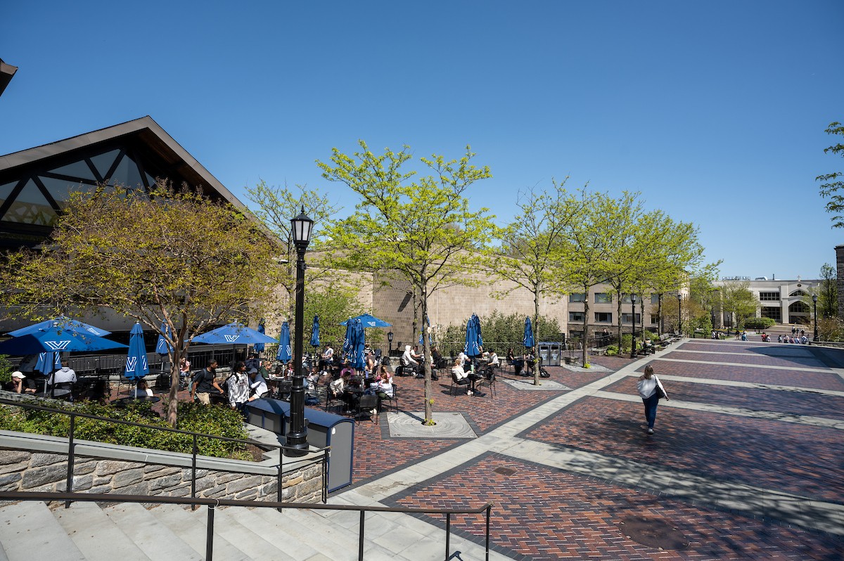 Outside of the Connelly Center