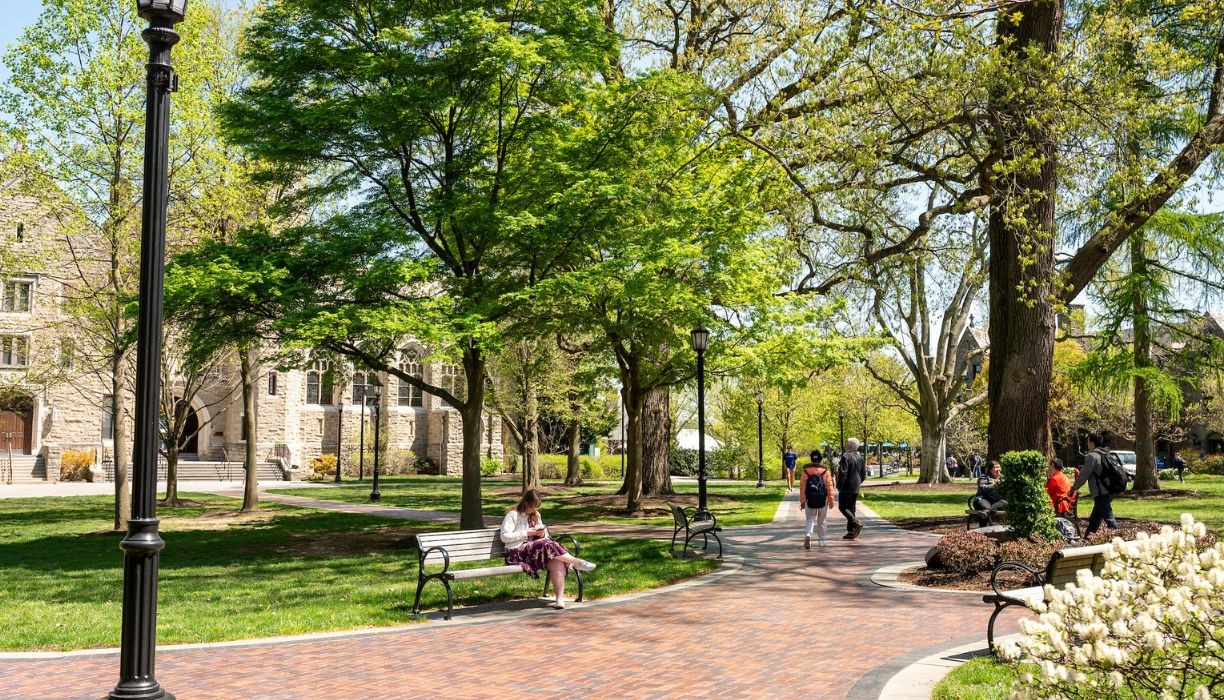 Website Headers - JPD campus in springtime