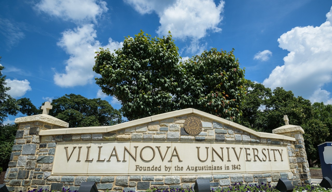 Villanova Stone entry banner