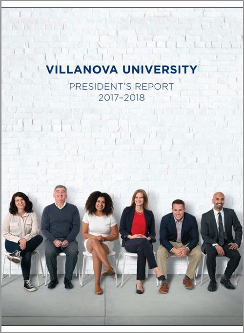 The President's Report 2017–2018 cover