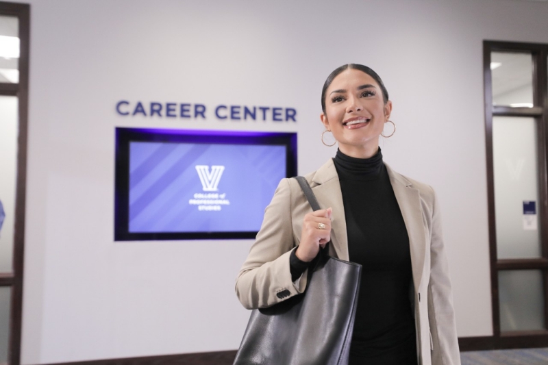 Madison at the career center