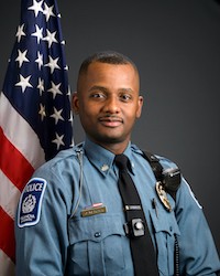 Jhonny Mercier, Police Officer in the Public Safety Department.
