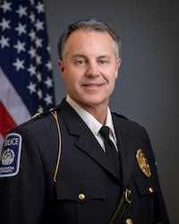 Jeffrey Grizzle, Deputy Chief of Police and Assistant Director of Public Safety.