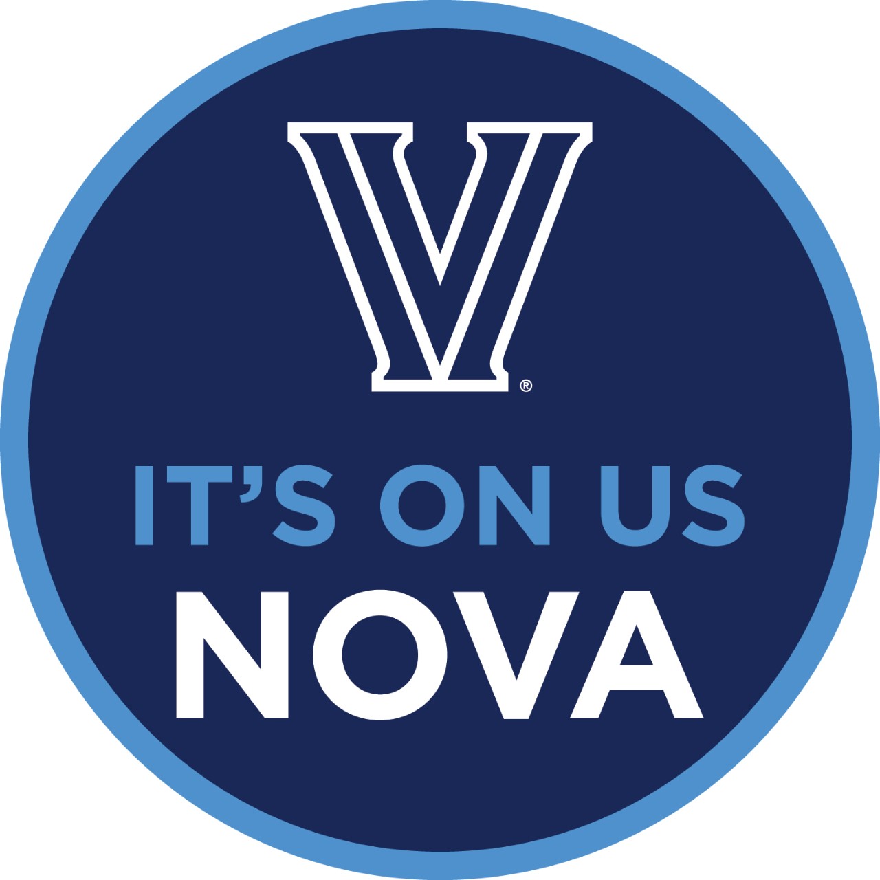 Where is the Love? It's on Us Villanova Where is the Love? It's on Us Villanova logo