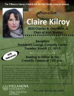 Novelist, Claire Kilroy Charles A. Heimbold, Jr. Chair for Irish Studies