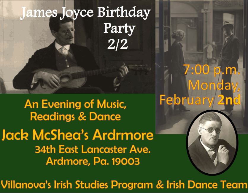 James Joyce Birthday Celebration