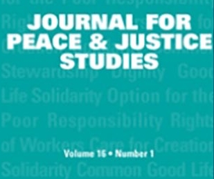Journal for Peace & Justice Studies | Villanova University