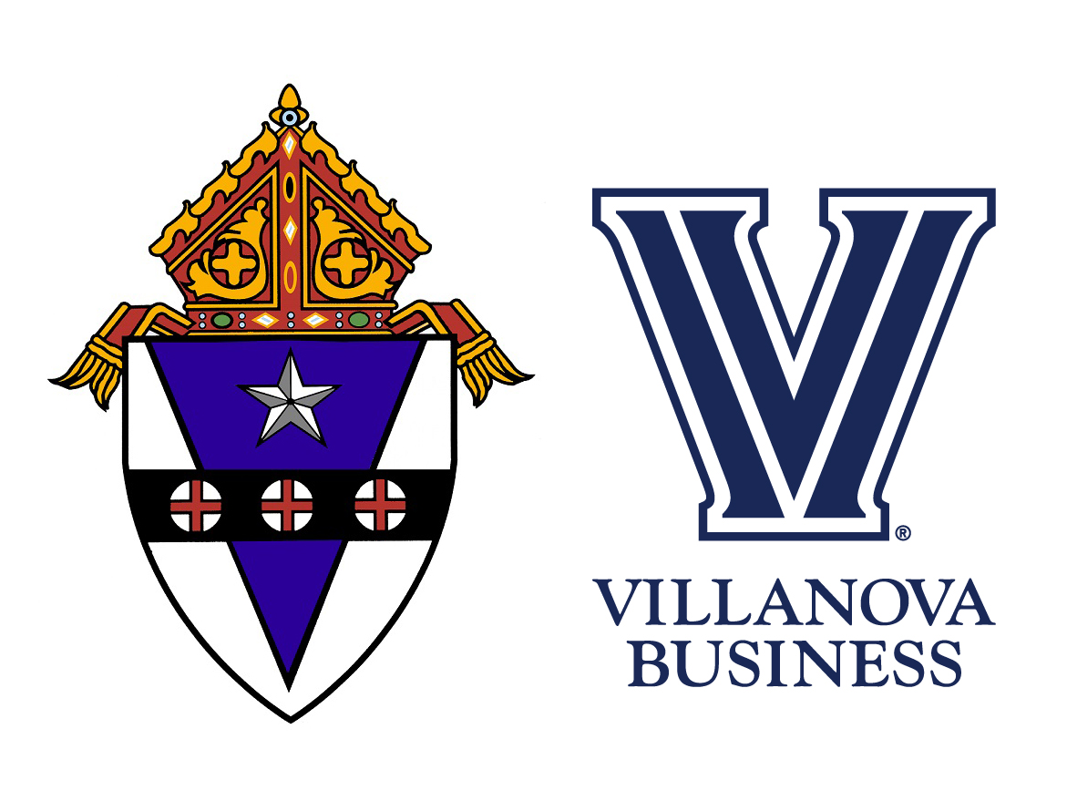 The Archdiocese of Philadelphia Crest and the Villanova School of Business