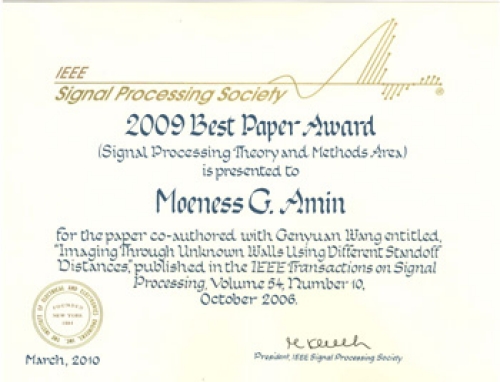 2009 Best Paper Award