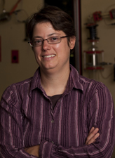 In recognition of her significant technical achievements in the area of electronic and photonic packaging, the American Society of Mechanical Engineers' (ASME) Electronic & Photonic Packaging Division (EPPD) has recognized Dr. Amy Fleischer, Associate Professor of Mechanical Engineering, with its 2010 Woman Engineer Award. The award will be presented at ASME’s 2010 International Mechanical Engineering Congress & Exposition, held later this month in Vancouver.  “I’m grateful for the support of my peers, who voted to give me this award,” says Dr. Fleischer, who chairs the ASME Heat Transfer Division Technical Committee on Electronics Cooling and serves on the Executive Board of the EPPD. “I also appreciate the fact that EPPD is a division which is half industry-based and half academic, so to have my research work recognized by those working in both academic research and in actual product design and development is meaningful to me.”  The EPPD is concerned with all design and engineering aspects related to theoretical and experimental problems and results associated with the application of methods and approaches of engineering and applied mechanics to the analysis, design, manufacturing, testing and operation of microelectronics, optoelectronics and photonics components, devices, equipment and systems. It also provides leadership to engineers working in these fields.  A professional member of ASME for 13 years (after belonging as a student member), Dr. Fleischer has spent the past several years researching the development of a unique nanoenhanced material for energy storage for the transient thermal management of portable electronics. For more information about Dr. Fleischer or her research, visit NovaTherm: Villanova’s Thermal Management Laboratory.