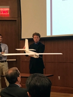 Working with Professor of Practice Mike Simard, PE, four teams of Mechanical Engineering seniors won $600 grants from the Philadelphia Section of ASME to support their capstone design projects. 