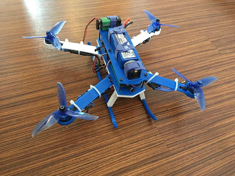 Arduino-driven quadcopter