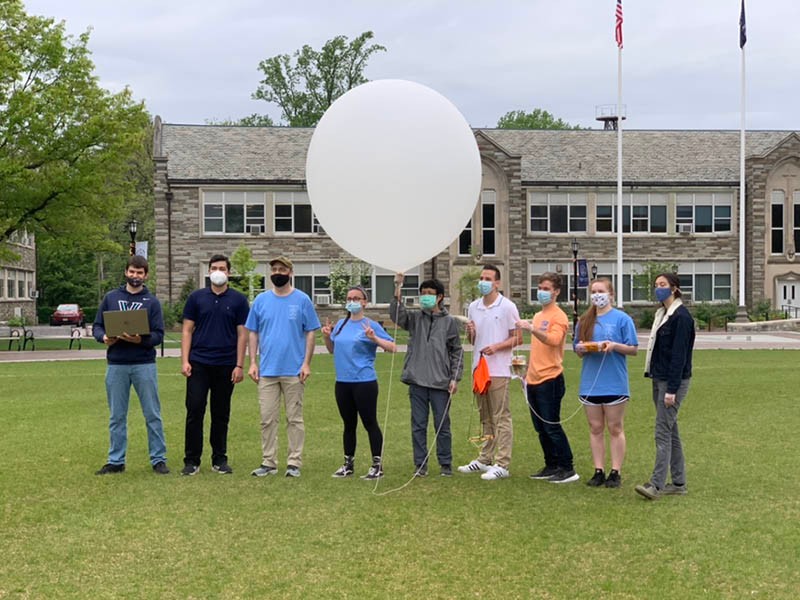 CubeSat Club and AIAA Launch Villanova’s First Weather Balloons