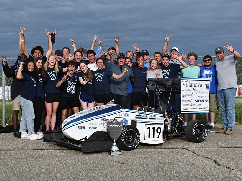 In addition to placing second overall, the NovaRacing team took home trophies for fuel economy, endurance and acceleration.
