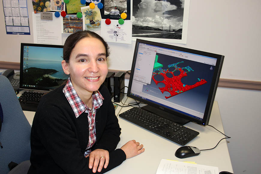 Dr. Ani Ural leads research in Villanova Engineering’s Computational Biomechanics and Solid Mechanics Laboratory.