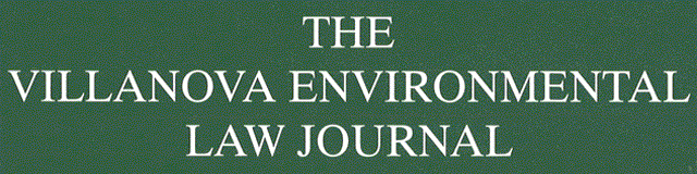 Villanova Environmental Law Journal