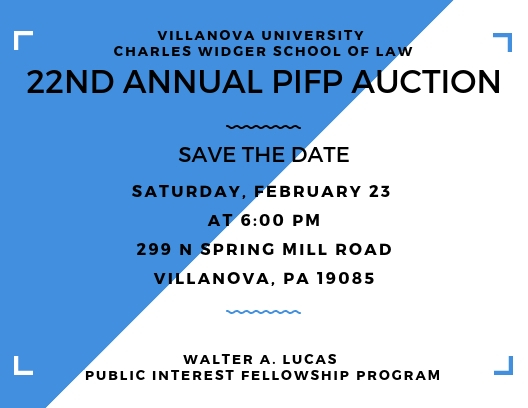 2019 PIFP Auction Save the Date February 23 2018