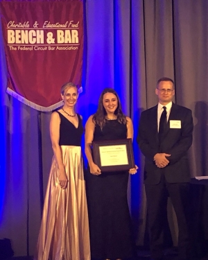 Katie Albanese '19 Wins Federal Circuit Bar Association Student Writing Competition