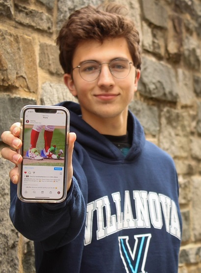 Villanova student Alex Tantum felt inspired to bring the excitement of MLB and its players to Instagram—through their fashion, culture and personality. 