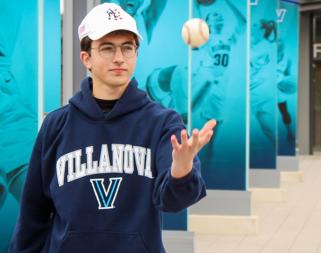 Alex Tantum, a junior Political Science major, foresees a career in sports.
