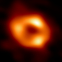 The Event Horizon Telescope (EHT) Collaboration released this first image of Sagittarius A* Thursday, the first-ever image of the supermassive black hole at the center of our galaxy.