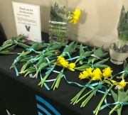 Flower donation to Main Line Health
