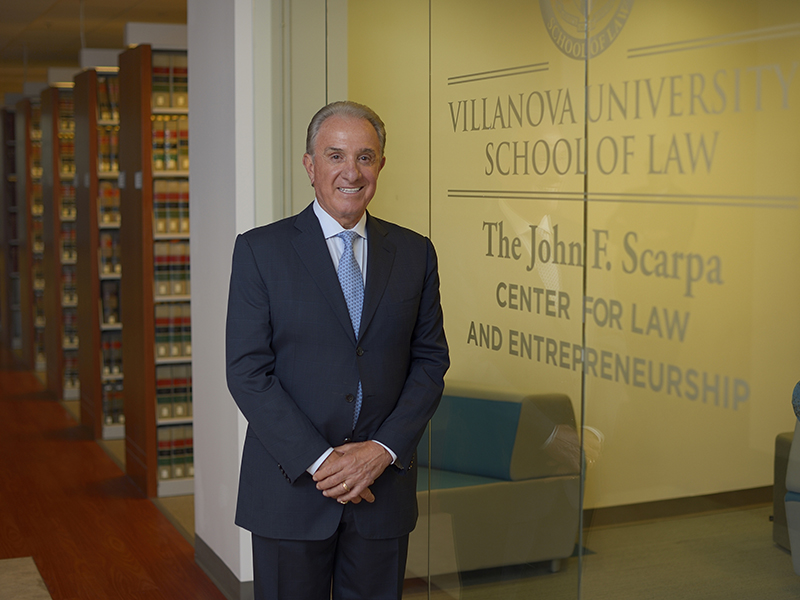 Villanova University’s Charles Widger School of Law Receives $15 million gift from The John F. Scarpa Foundation 