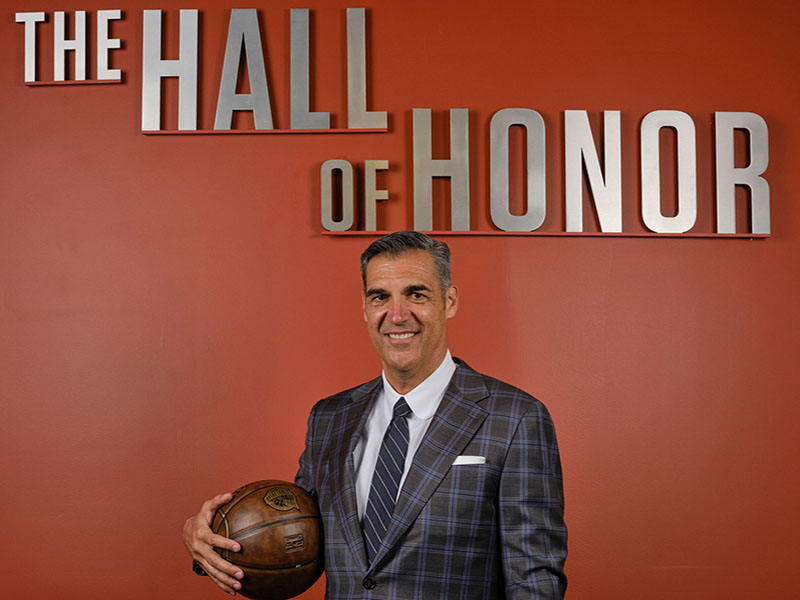 Villanova Men’s Basketball Head Coach Jay Wright to be Inducted into Naismith Memorial Basketball Hall of Fame