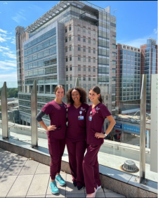 3 nursing students were oncology fellows at CHOP