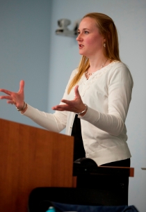 Dr. Jen Ross teaching