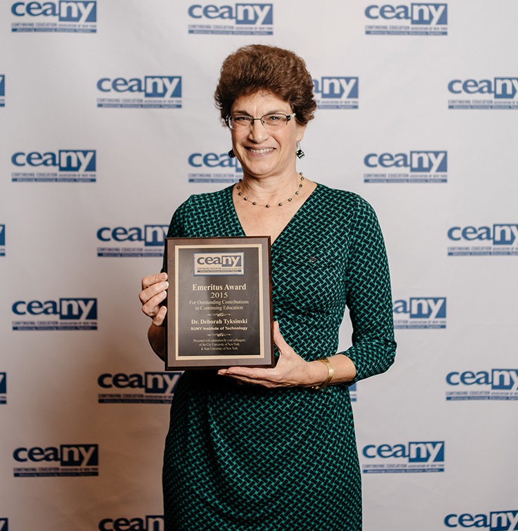 CEANY Award for Dean Deborah Tyksinski