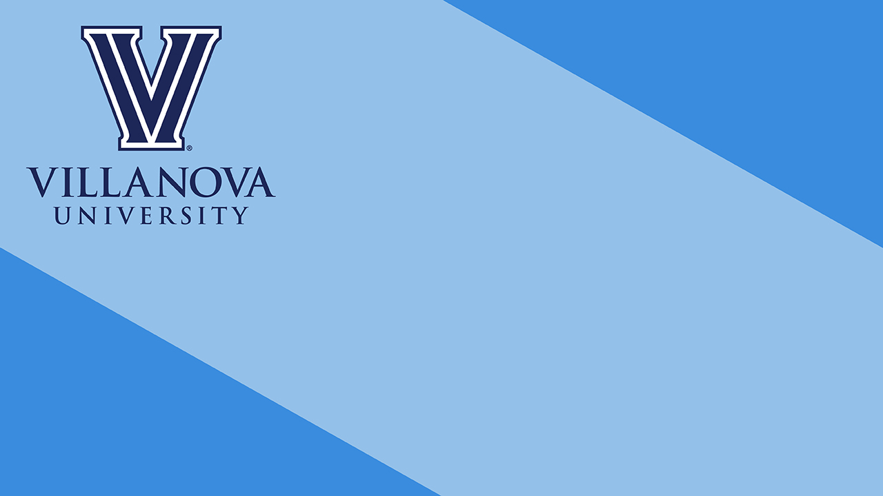 Villanova University Career Center Zoom Background 3