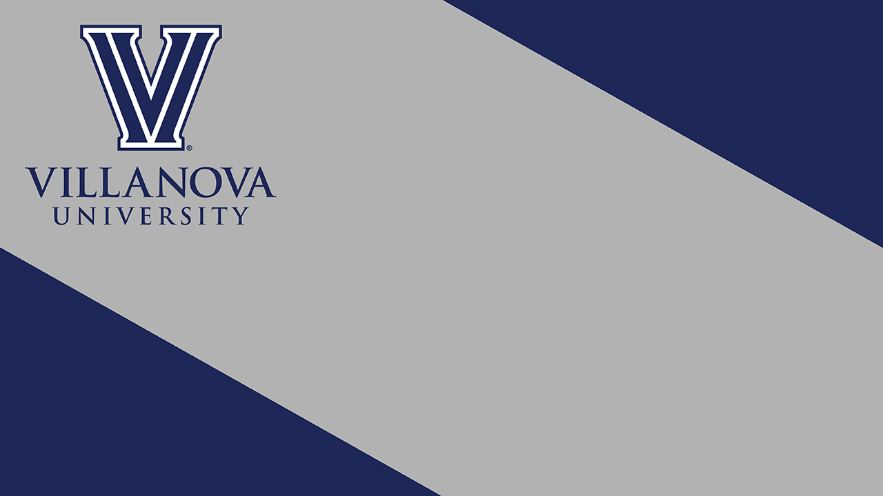 Villanova University Career Center Zoom Background 2