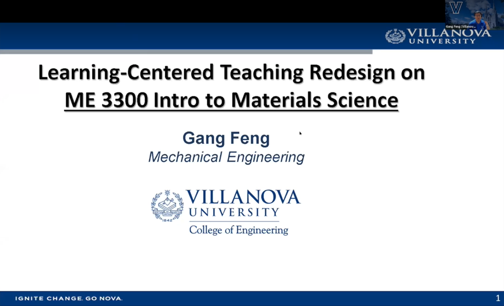 Gang Feng, PhD, Mechanical Engineering