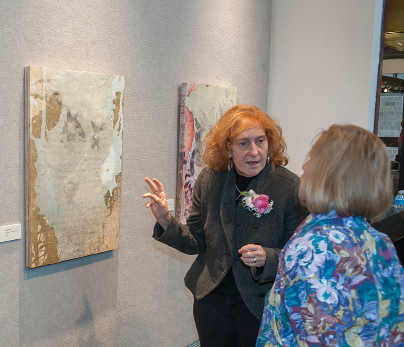 Virginia presents her work at The Villanova University Art Gallery