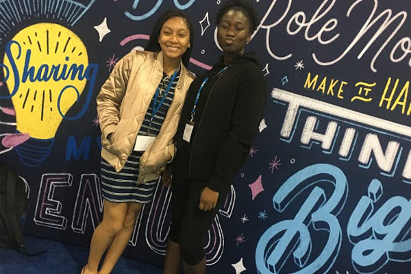 VIEW students at gala