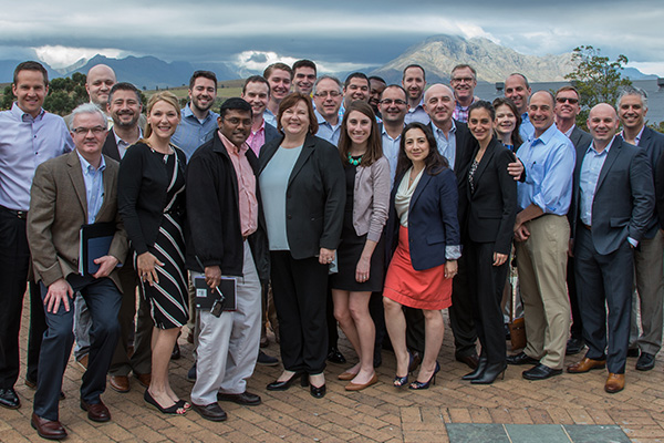 EMBA students in South Africa.