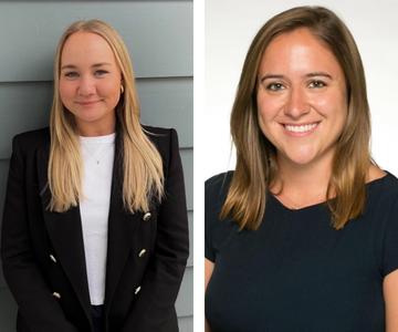 Jackie Dorsett ’23 VSB and Lindsay Mullen ’12 VSB