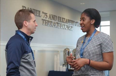 Chidinma “Chichi” Chioke '21 VSB and Andy Walker '99 VSB